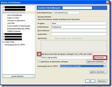Thunderbird-signatur